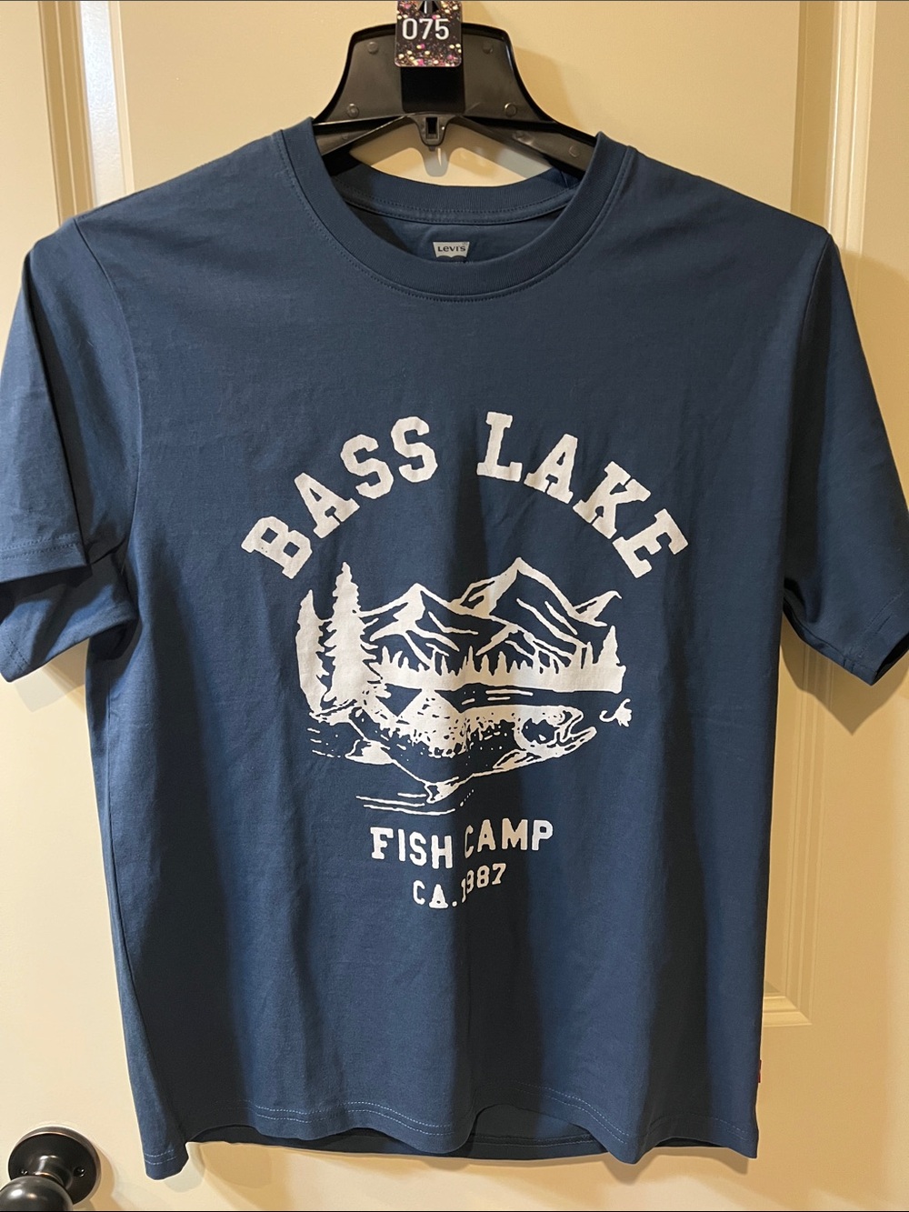 Levi's Men's Bass Lake Graphic Tee - Blue H075